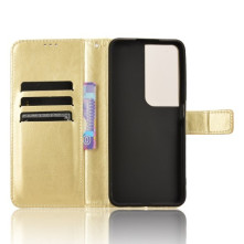 Oldalra nyíló tok Honor X7b telefonhoz - ARANY