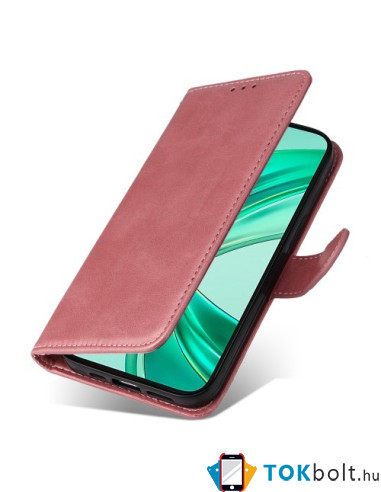 Oldalra nyíló tok Honor X8b telefonhoz - RÓZSAARANY