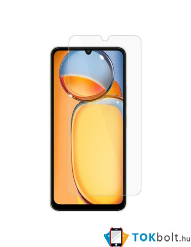 Kijelzővédő karcálló edzett üveg Xiaomi Redmi 13C típusú készülékhez - 1 db