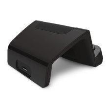 USB Type-C töltő dokkoló asztali töltőállvány - FEKETE