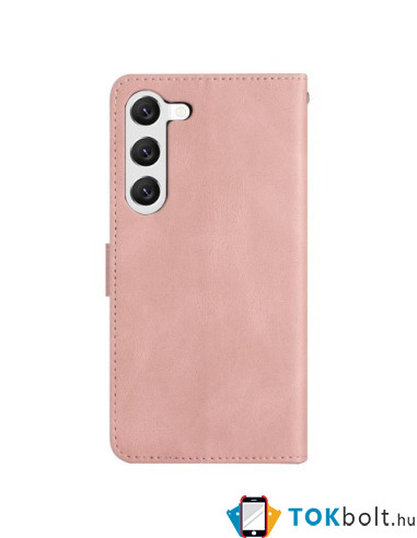 Oldalra nyíló tok Samsung Galaxy S24 Plus telefonhoz - RÓZSAARANY