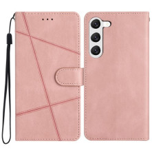 Oldalra nyíló tok Samsung Galaxy S24 Plus telefonhoz - RÓZSAARANY