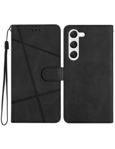 Oldalra nyíló tok Samsung Galaxy S24 Plus telefonhoz - FEKETE