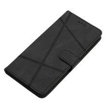 Oldalra nyíló tok Samsung Galaxy S24 Plus telefonhoz - FEKETE