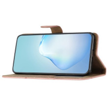 Oldalra nyíló tok Samsung Galaxy S24 Ultra telefonhoz - RÓZSAARANY