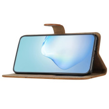 Oldalra nyíló tok Samsung Galaxy S24 Ultra telefonhoz - BARNA