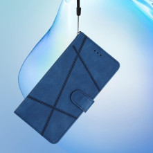 Oldalra nyíló tok Samsung Galaxy S24 Ultra telefonhoz - KÉK