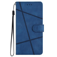 Oldalra nyíló tok Samsung Galaxy S24 Ultra telefonhoz - KÉK