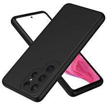 Rugalmas TPU tok Samsung Galaxy S24 Ultra készülékhez - FEKETE