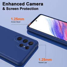 Rugalmas TPU tok Samsung Galaxy S24 Ultra készülékhez - KÉK