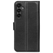 Oldalra nyíló tok Samsung Galaxy A15 / A15 5G telefonhoz - FEKETE