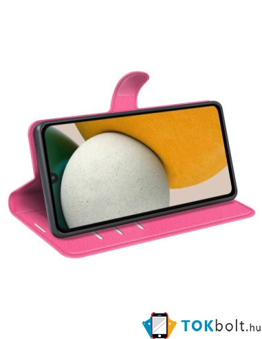 Oldalra nyíló tok Samsung Galaxy A15 / A15 5G telefonhoz - PINK