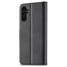 Oldalra nyíló tok Samsung Galaxy A15 / A15 5G telefonhoz - FEKETE