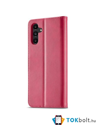 Oldalra nyíló tok Samsung Galaxy A15 / A15 5G telefonhoz - PIROS