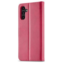 Oldalra nyíló tok Samsung Galaxy A15 / A15 5G telefonhoz - PIROS