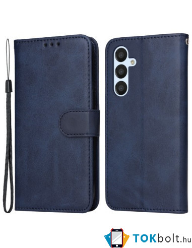 Oldalra nyíló tok Samsung Galaxy A54 5G telefonhoz - KÉK