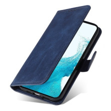 Oldalra nyíló tok Samsung Galaxy A54 5G telefonhoz - KÉK