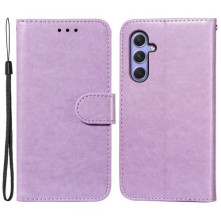 Oldalra nyíló tok Samsung Galaxy A54 5G telefonhoz - LILA