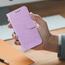 Oldalra nyíló tok Samsung Galaxy A54 5G telefonhoz - LILA