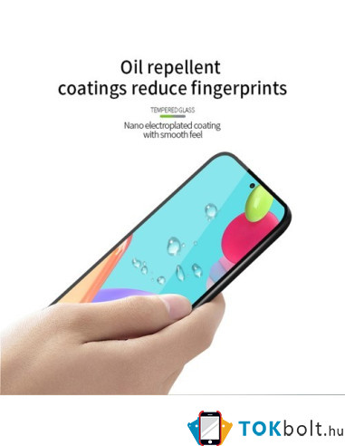 Kijelzővédő karcálló edzett üveg Samsung Galaxy A52 4G/5G / A52s 5G típusú készülékhez - 1 db