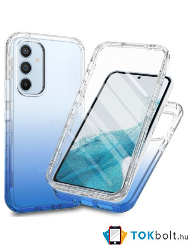 Elő és hátlapi TPU tok Samsung Galaxy A54 5G készülékhez - KÉK