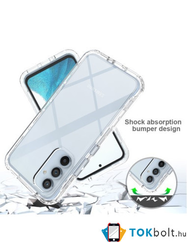 Elő és hátlapi TPU tok Samsung Galaxy A54 5G készülékhez - KÉK