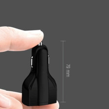 Wozinsky autós töltő USB x2 és USB-C - WCC-01 - FEKETE