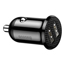 Baseus Grain Pro autós töltő 2x USB 4.8 A - CCALLP-01 - FEKETE