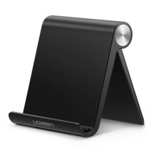 Ugreen összecsukható hordozható mobiltelefon, tablet asztali tartó - FEKETE