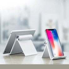 Ugreen összecsukható hordozható mobiltelefon, tablet asztali tartó - FEKETE