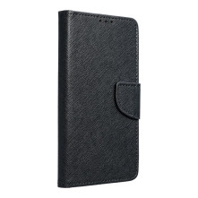FANCY BOOK oldalra nyíló tok Samsung Galaxy A55 telefonhoz - FEKETE