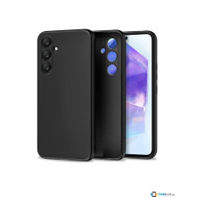 Rugalmas TPU tok Samsung Galaxy A35 készülékhez - FEKETE
