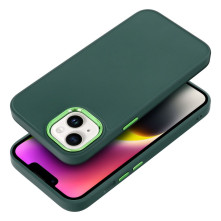 FORCELL Frame rugalmas telefontok Motorola Moto G54 készülékhez - ZÖLD