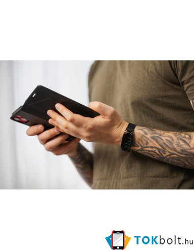 Forcell F-Protect RFID blokkoló mappa telefontok Samsung Galaxy A35 telefonhoz - FEKETE