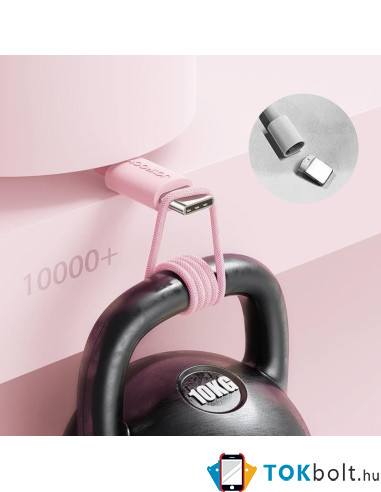 Joyroom kábel USB - Lightning kábel töltéshez/adatátvitelhez 1m - S-1030M13 - RÓZSASZÍN