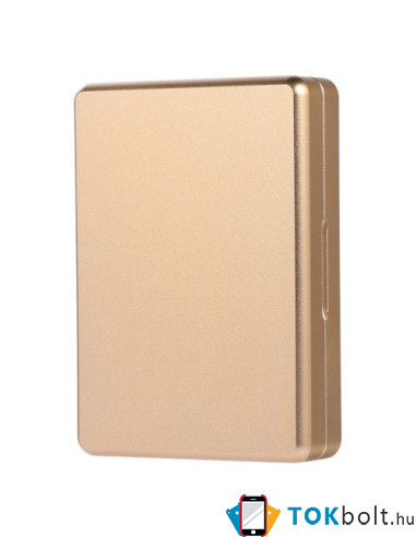 IQOS alumínium 20db-os cigitartó doboz - mágneses záródás, hordozható - 78 x 56 x 18 mm - ARANY