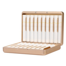 IQOS alumínium 20db-os cigitartó doboz - mágneses záródás, hordozható - 78 x 56 x 18 mm - ARANY