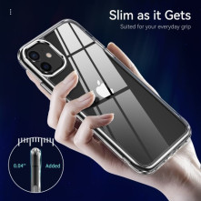 Rugalmas TPU tok Apple iPhone 11 készülékhez - ÁTTETSZŐ