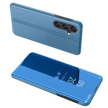 Oldalra nyíló tok Samsung Galaxy A35 telefonhoz - KÉK