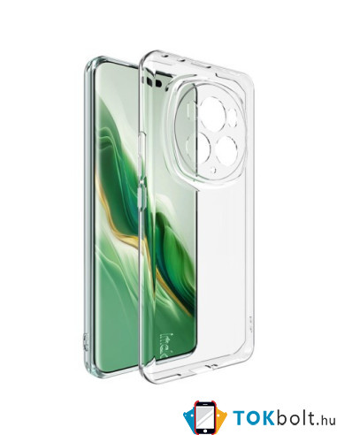 Rugalmas TPU tok Honor Magic6 Pro készülékhez - ÁTTETSZŐ