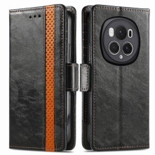 Oldalra nyíló tok Honor Magic6 Pro telefonhoz - FEKETE