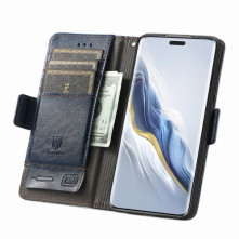 Oldalra nyíló tok Honor Magic6 Pro telefonhoz - KÉK