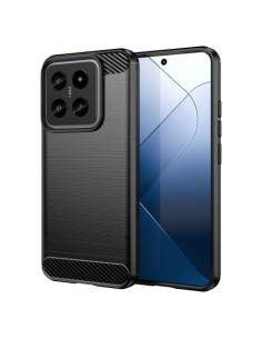 Xiaomi 14 karbon mintás tok - FEKETE
