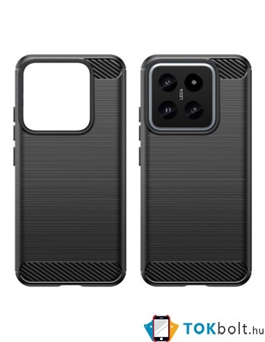 Xiaomi 14 karbon mintás tok - FEKETE