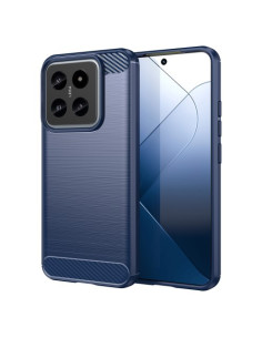 Xiaomi 14 karbon mintás tok - KÉK