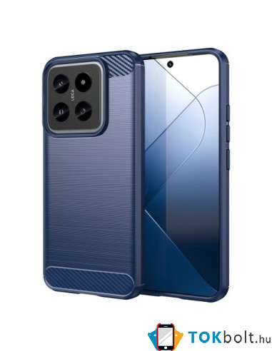 Xiaomi 14 karbon mintás tok - KÉK