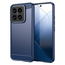 Xiaomi 14 karbon mintás tok - KÉK