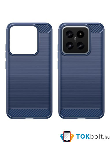 Xiaomi 14 karbon mintás tok - KÉK