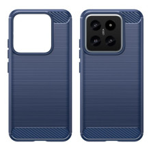 Xiaomi 14 karbon mintás tok - KÉK