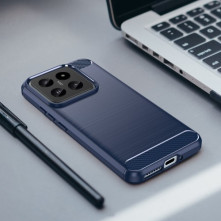 Xiaomi 14 karbon mintás tok - KÉK